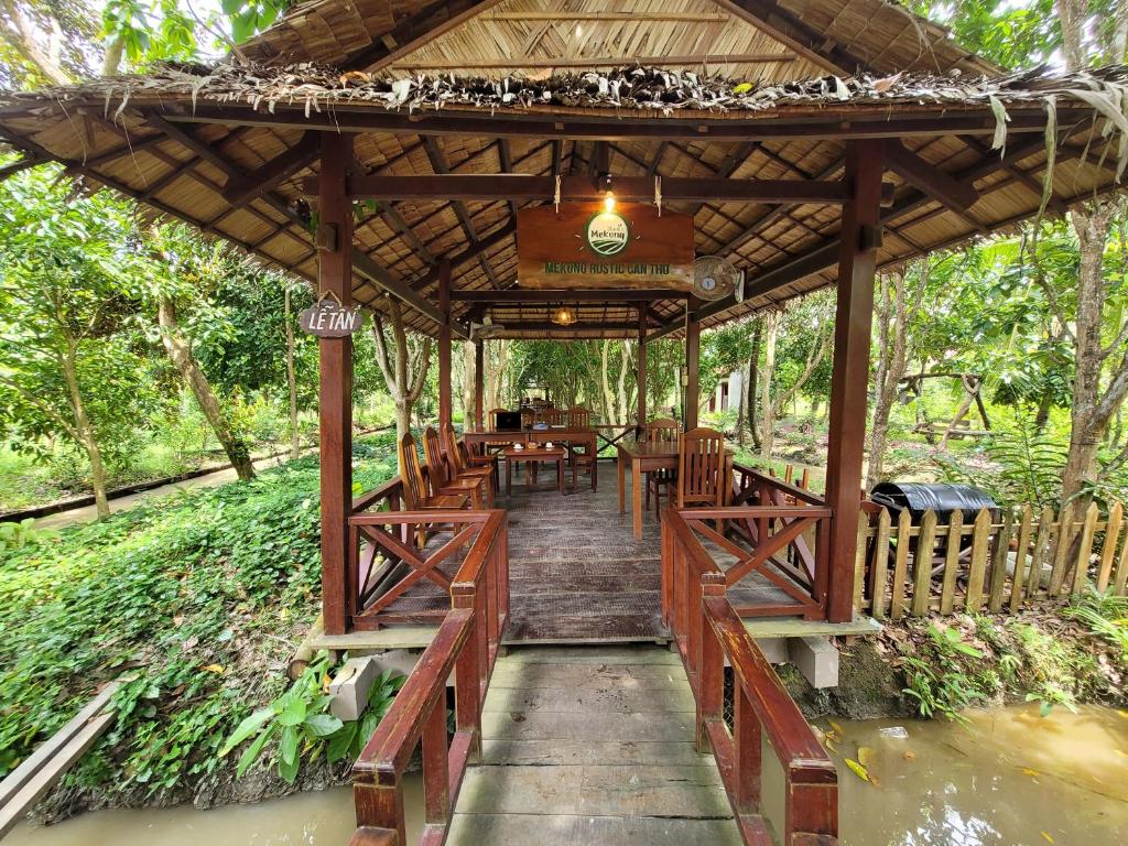 Mekong Rustic Homestay jardin