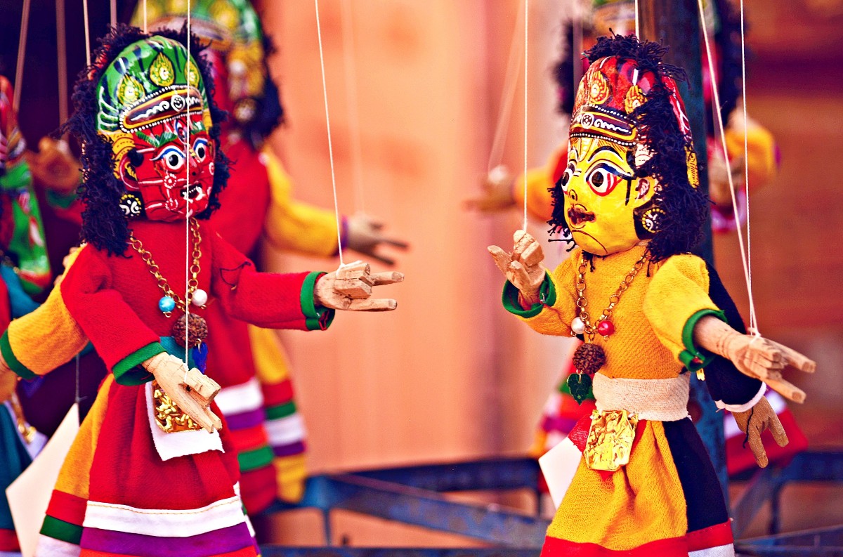 Spectacle marionnettes Hanoi Vietnam