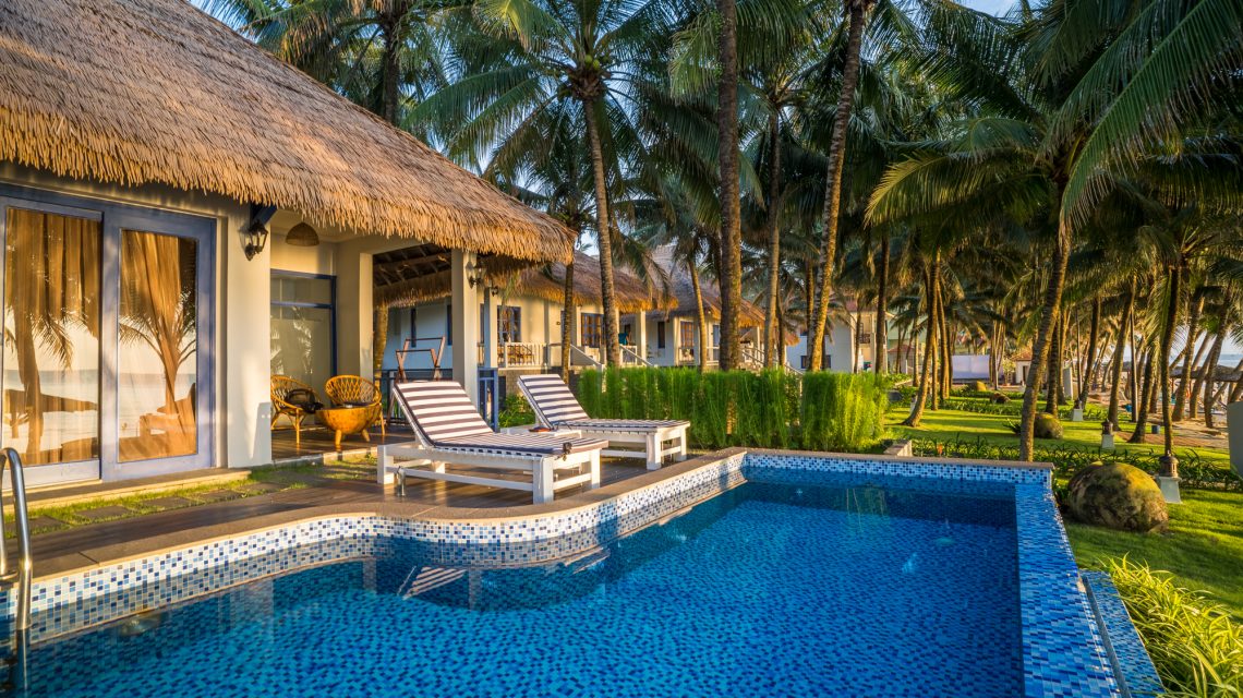 L'Azure Resort & Spa - Beach Front Villa avec piscine