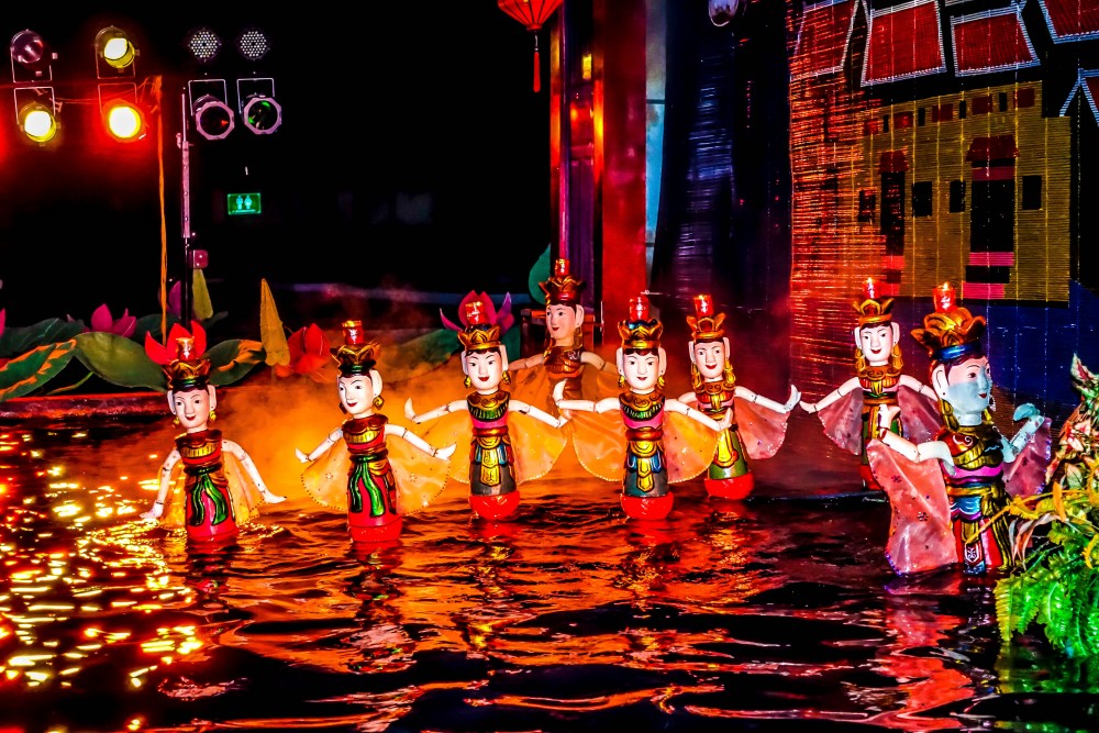 Marionnettes sur l'eau